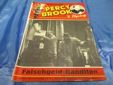 Romanheft , Kriminal  - Roman  ,  Percy  Brook   #  18  Nostalgie , selten