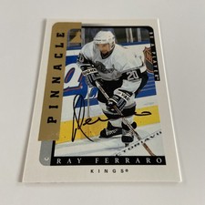 NHL Card-Ray Ferraro-Autograph BAP Pinnacle 1997-Kings
