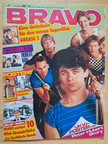 Bravo vom 7 1982 - nr.31,