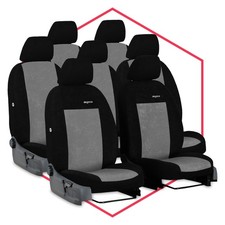 Autositzbezüge Maß Schonbezüge Sitzschoner Auto für Volkswagen Sharan II (10- )