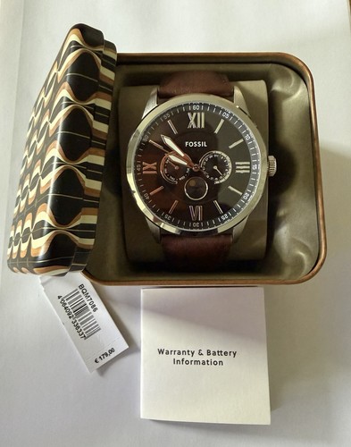 Fossil herrenuhr bqm7086 - fossil,