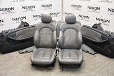Mercedes CLK Coupe W209 Innenausstattung Ausstattung Leder Sitze Grau