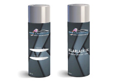 Autolack Spraydose Set für Opel Z147 Starsilber II 147+Klarlack 2x400ml