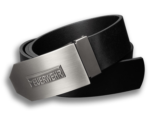Feuerwehr leder stilgürtel - feuerwehr, leder/stilgürtel