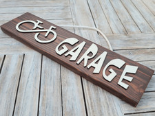 Garage Fahrrad - Schild für