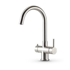 3-Wege-Armatur IMPREZA INOX Edelstahl Massiv zu Wassersprudler Tafelwasseranlage