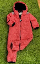 Ducksday Baby Winter- und Schneeanzug, Overall / Größe 86, 18-24 Monate / rot