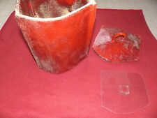 Unikater, handgefertigter Zwiebeltopf/Rumtopf mit Deckel und Beschwerer aus Glas