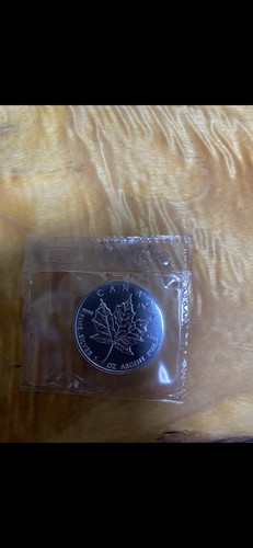 Maple leaf silbermünze - leaf, 1