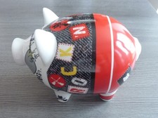 RITZENHOFF Piggy Bank Künstler RAMONA ROSENKRANZ selten - Sparschwein Dose groß