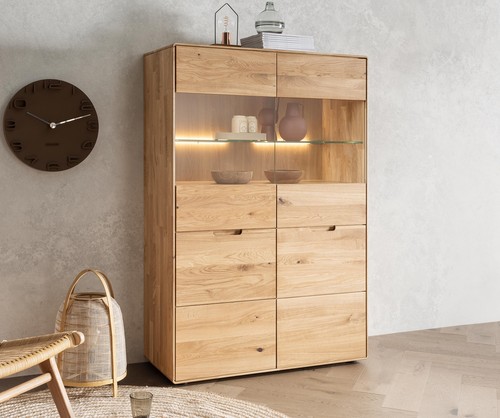 Highboard schrank 100x145cm - schrank,