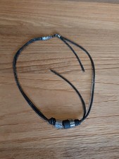Fossil Halskette Kette Leder Herren
