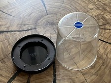 HASSELBLAD plastic LENS CASE, blue logo, medium