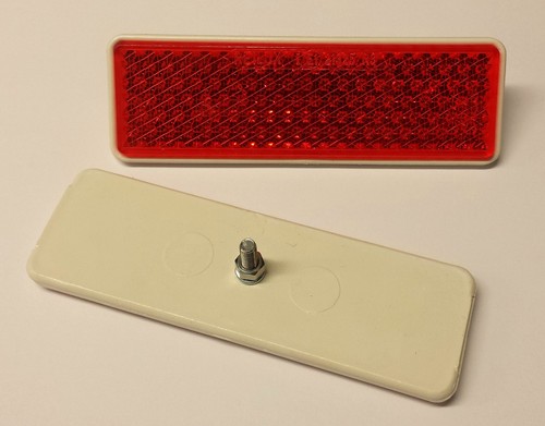 Rückstrahler reflektor pvc - rückstrahler,