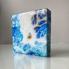 handgemaltes Unikat - Pouring