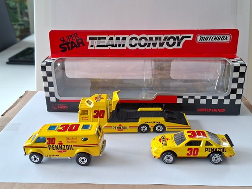 Matchbox team convoy kenworth - team,