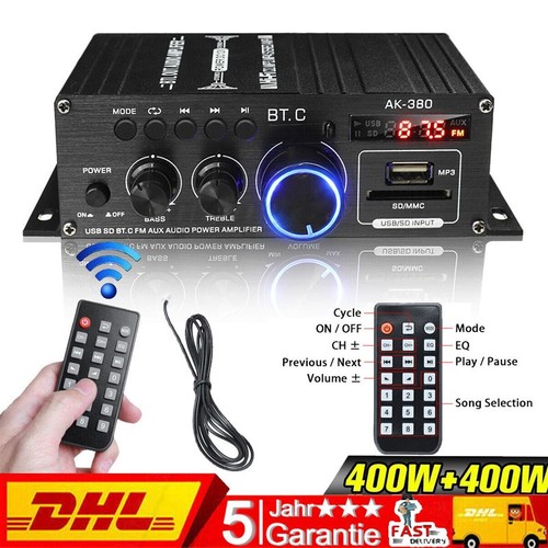 Ak380 bluetooth verstärker - ak380,