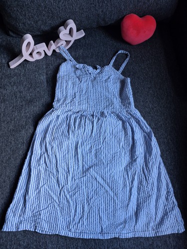 Sommerkleid mädchen blau - sommerkleid,