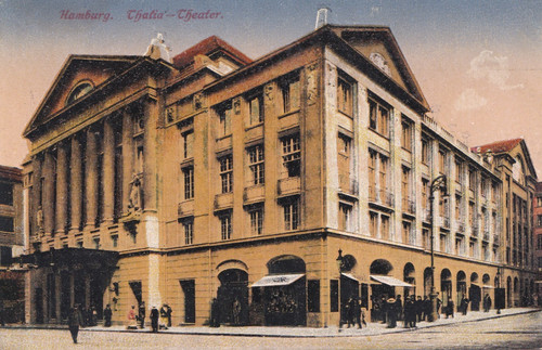 Deutsches reich hamburg - ak,