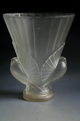Antike art deco - glas, um