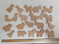 holztiere bauernhof unlackiert