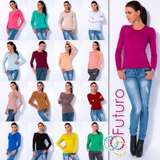 Langarm-T-Shirt Damen Freizeit