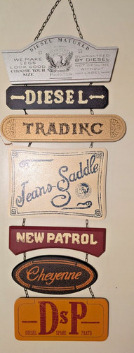 Reklameschild diesel jeans - reklameschild, ca