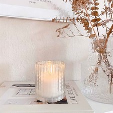 LED Kerze "RELIEF GLASS" 2