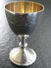 Eierbecher Silber 800 Wilhelm Binder Jugendstil von ca. 1900