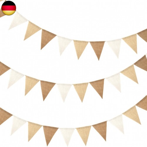 Wimpelkette outdoor beige - wimpelkette,