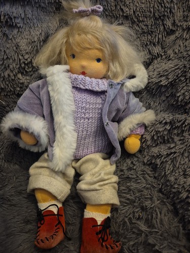 Stoffpuppe waldorf puppe - waldorf,