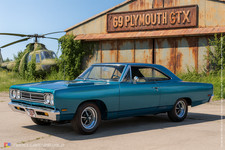 1:18 Ertl - 1969 Plymouth GTX Blue - Ersatzteile - Spare Parts