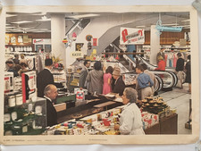 Vintage schulwandbild - schulwandbild, im
