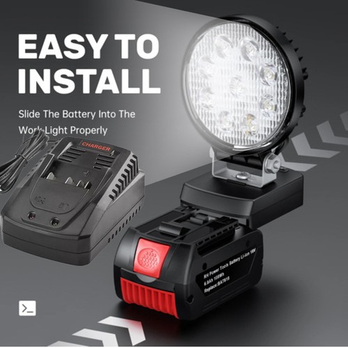 Arbeitsleuchte für bosch 18v - bosch,