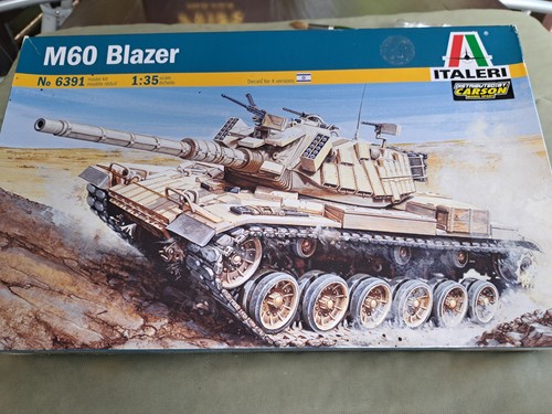 Italeri 6391 m60 blazer - 1/35,