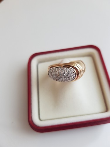 Diamanten ring gold 585 - gold, große