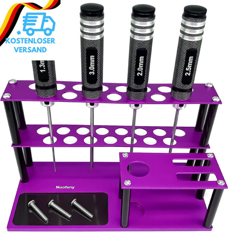 Schraubenzieher-Organizer-Aufb
