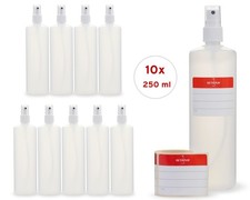 10x Sprühflasche 250ml mit