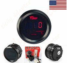 52mm red digital led - red,