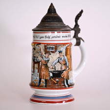 Alter antiker Bierkrug