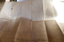 toller alter Modellbauplan 