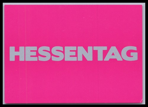 Ansichtskarte hessentag 2013 - ansichtskarte,