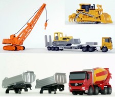 KONVOLUT TT Baufahrzeuge MB Actros, Caterpillar von BRUDER und Smart Toys