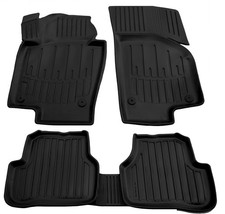 Gummifußmatten für VW Passat 3C / B6 2005-2010 3D Schalen Set Automatten