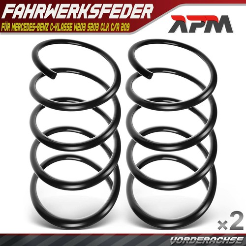 Federn fahrwerksfeder vorne - 2x,