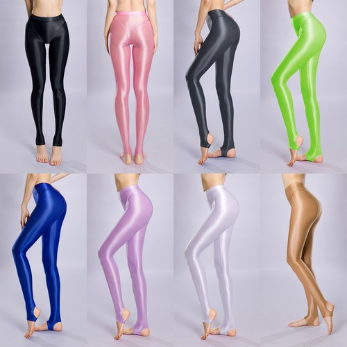Damen glossy nylon - nylon, steg