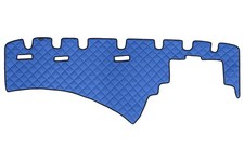 Blue Dashboard Mat Cover For