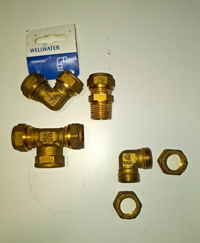 Wellwater messing klemmfitting - wellwater,