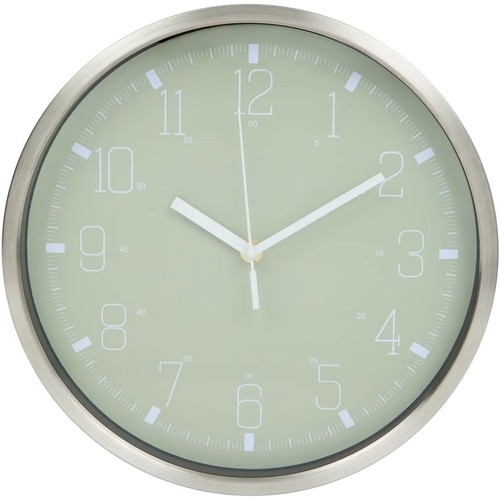 Wanduhr hellgrün 5cm - hellgrün, 29,5cm
