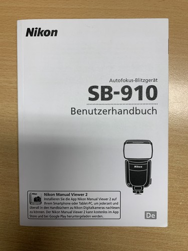 Original nikon 910 sb - sb-910,